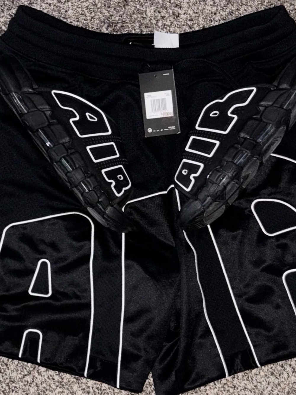 Nike Pippen “Air” shorts and slides set (XXL & Size 14)